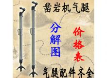 點(diǎn)擊查看詳細(xì)信息<br>標(biāo)題：氣腿式鑿巖機(jī)氣腿分解圖 氣腿配件 支腿配件 FT160系列氣腿配 閱讀次數(shù)：200